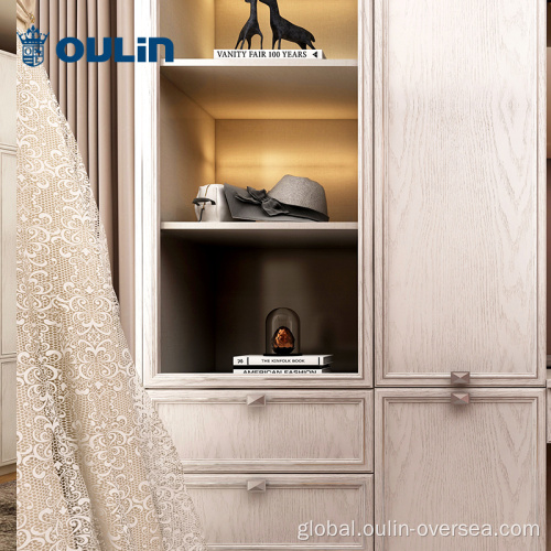 Wardrobe and Chest of Drawers Modern Luxury wood sliding doors cloakroom Supplier